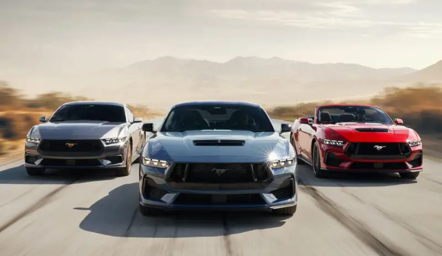 evolution of the Ford Mustang